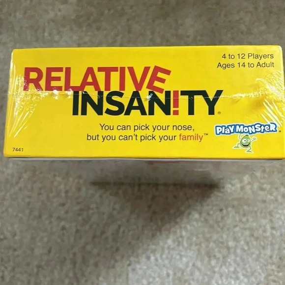 New! Game- Relative Insanity - Picture 3 of 3
